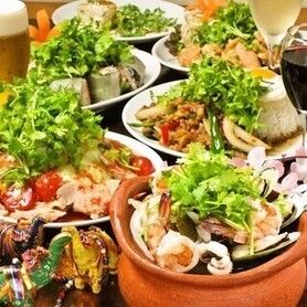 ＜夏限定＞パクチーコース 二時間半飲み放題付