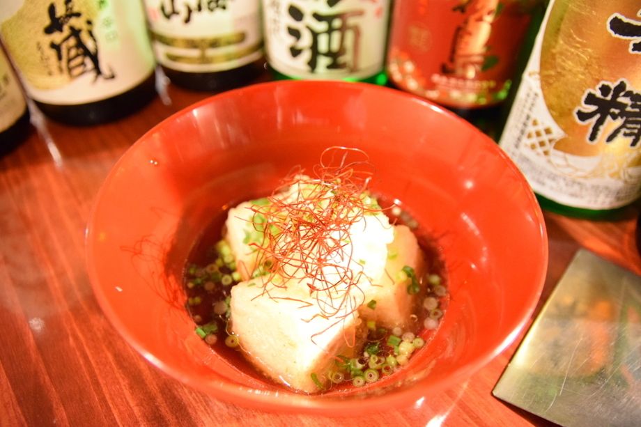 熱々！揚げ出し豆腐（¥550）