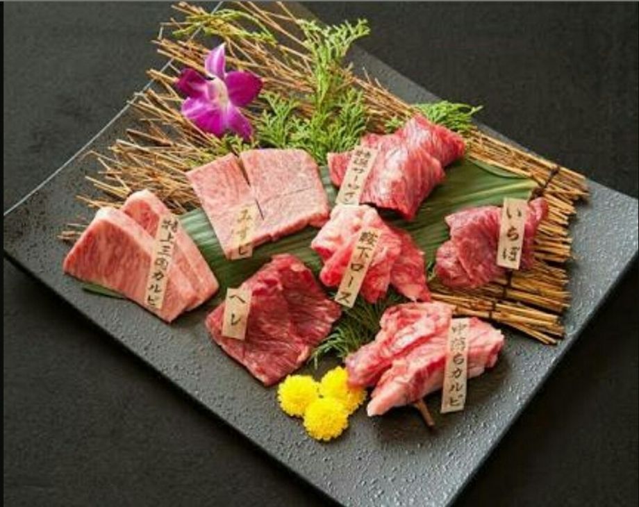 鉄板焼和牛コース（¥6000(税抜き)）