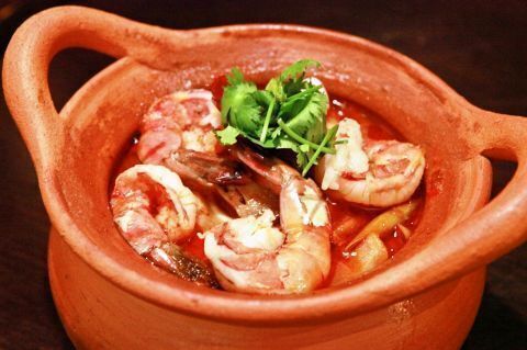 トムヤム・クン（海老のトムヤムスープ）（1,480円）