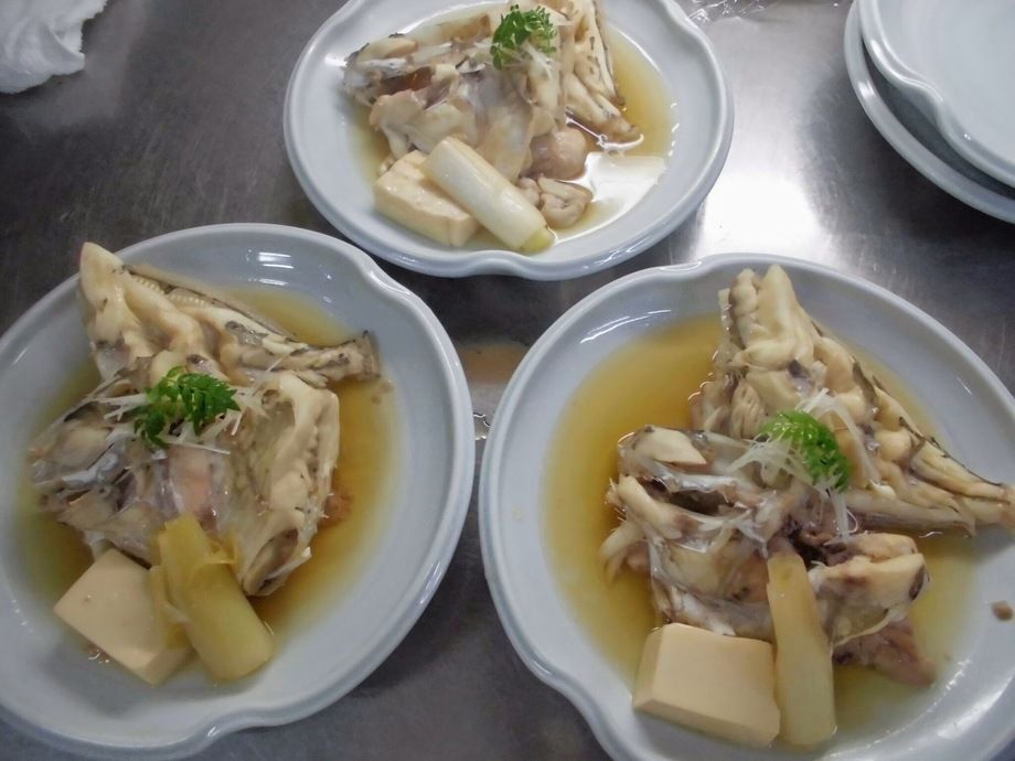 かわはぎの煮付け