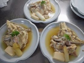 かわはぎの煮付け