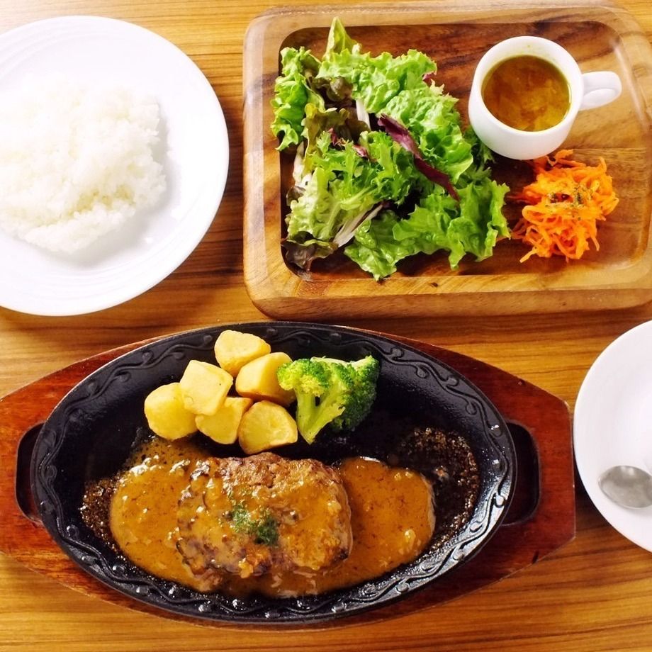 フレンチハンバーグランチ