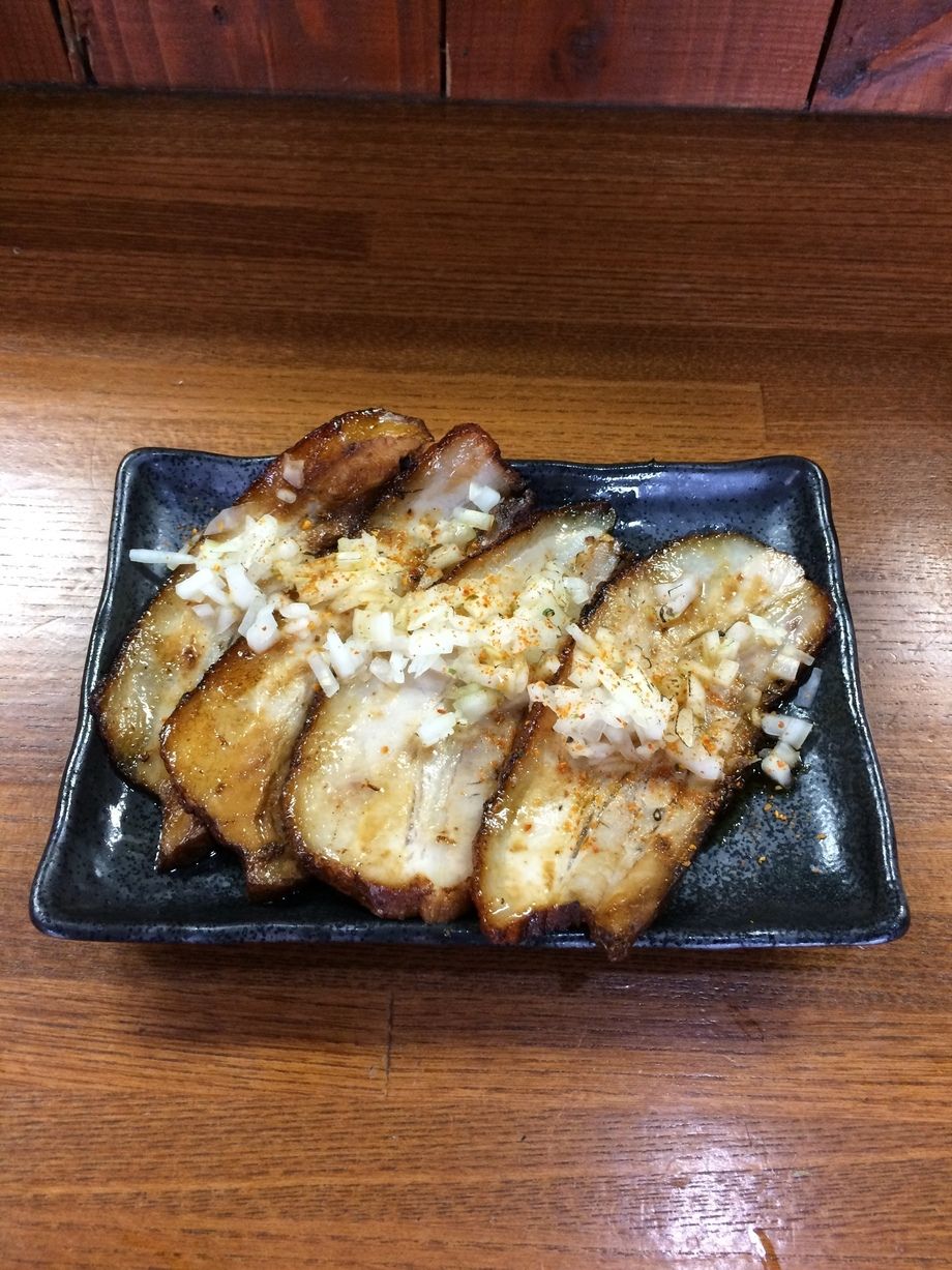 おつまみチャーシュー（400円）