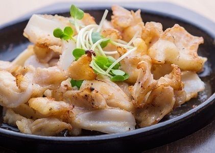 とり軟骨の鉄板焼き（530円（税別））