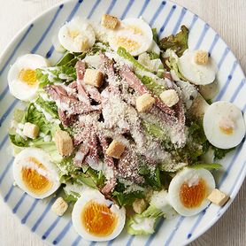 ローストタンのシーザーサラダ