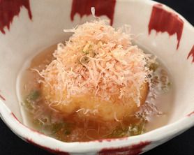 ズワイ蟹のとろろ饅頭