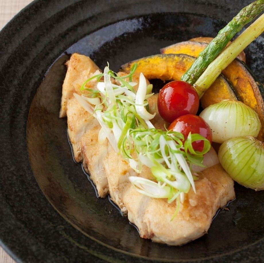 ビンチョウマグロステーキ