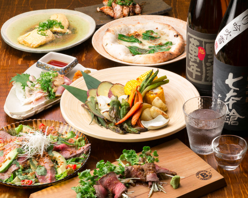 【幹事様必見】飲み放題も限定でお安く!! かがやきコース！！2ｈ飲み放題付き！！