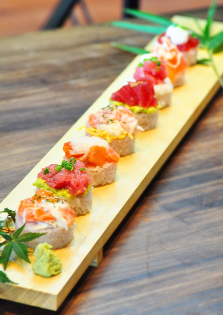 甲州　花げた寿司（1180円(税抜)）