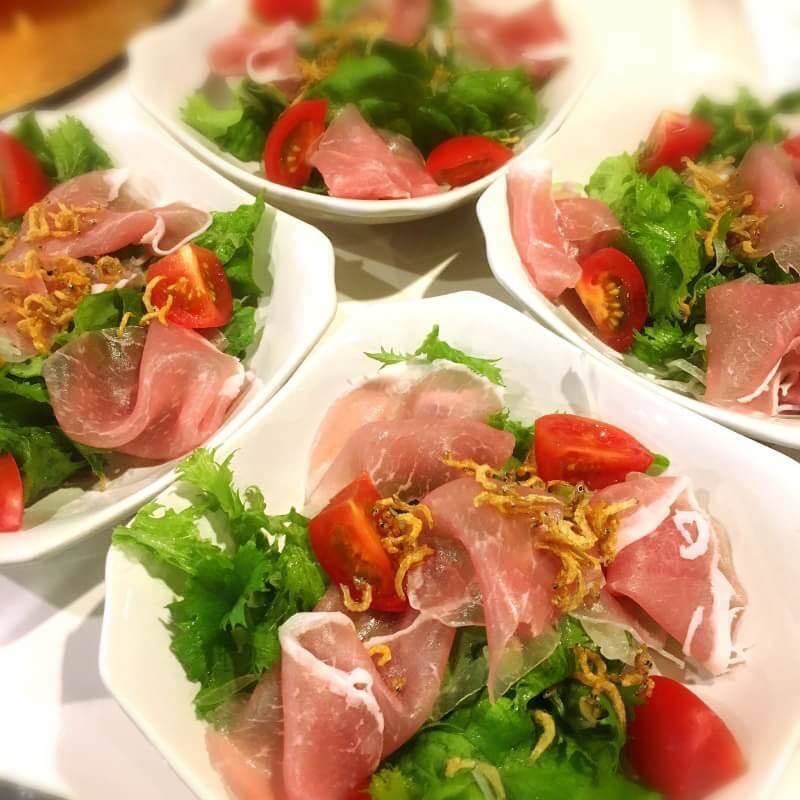 生ハムサラダ（450）