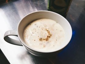 あさりの具だくさんチャウダー