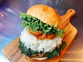 梅おろしそバーガー