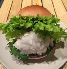 鬼おろしそバーガー