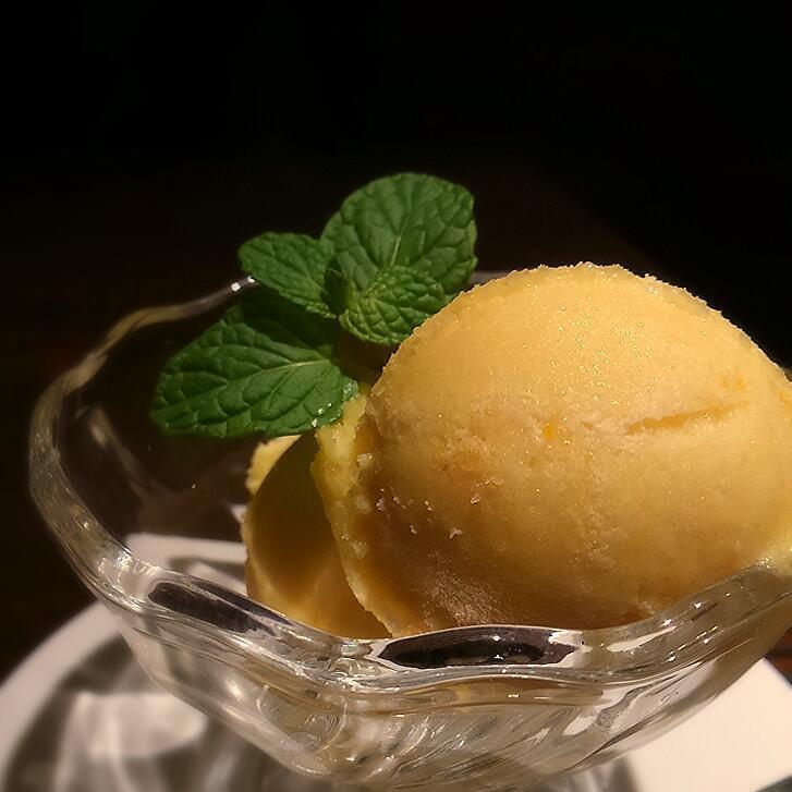 自家製アイス（￥480）