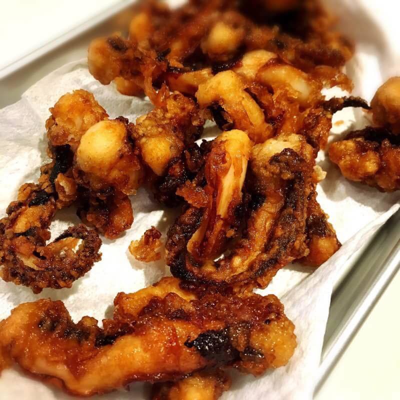 いかゲソ竜田揚（400）