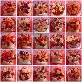 ２０１６　クリスマスホールデコレーションケーキ☆沢山のご注文ありがとうございます♪(＾◇＾)