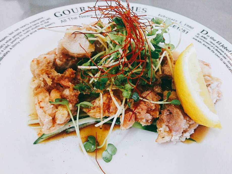 チキンの唐揚げ中華風甘酢だれ（1320）