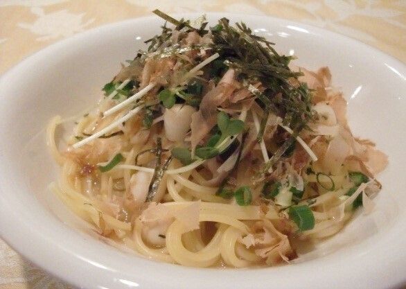 小柱ときのこの和風パスタ（1320）