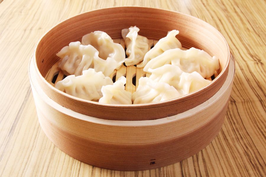 蒸し餃子 2人前 10個〜(1個98円)