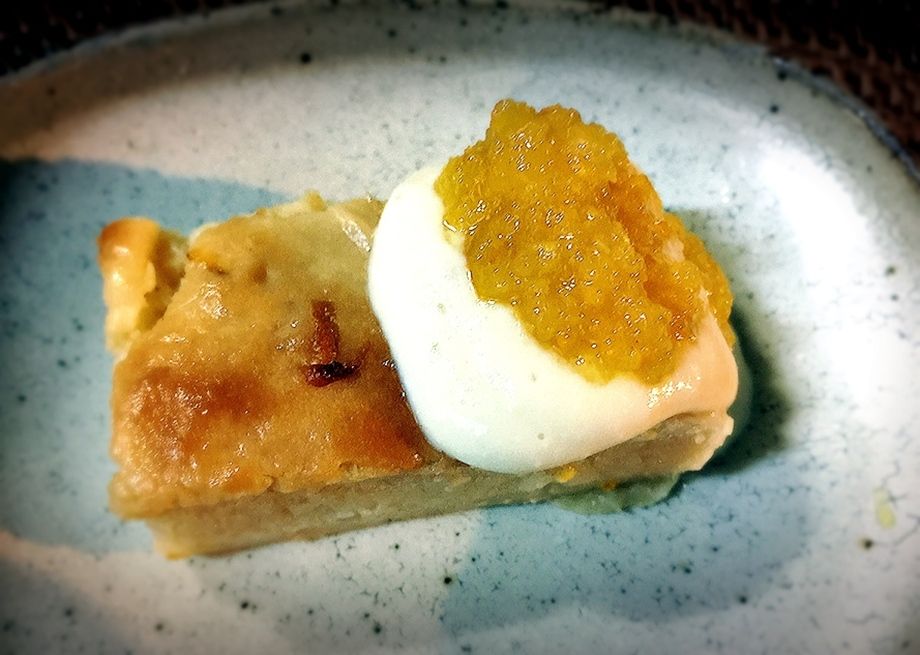 米粉と豆腐の柚子ケーキ（ランチ、モーニング代＋200円）