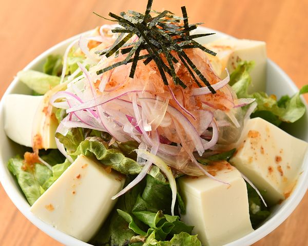 さっぱり豆腐サラダ