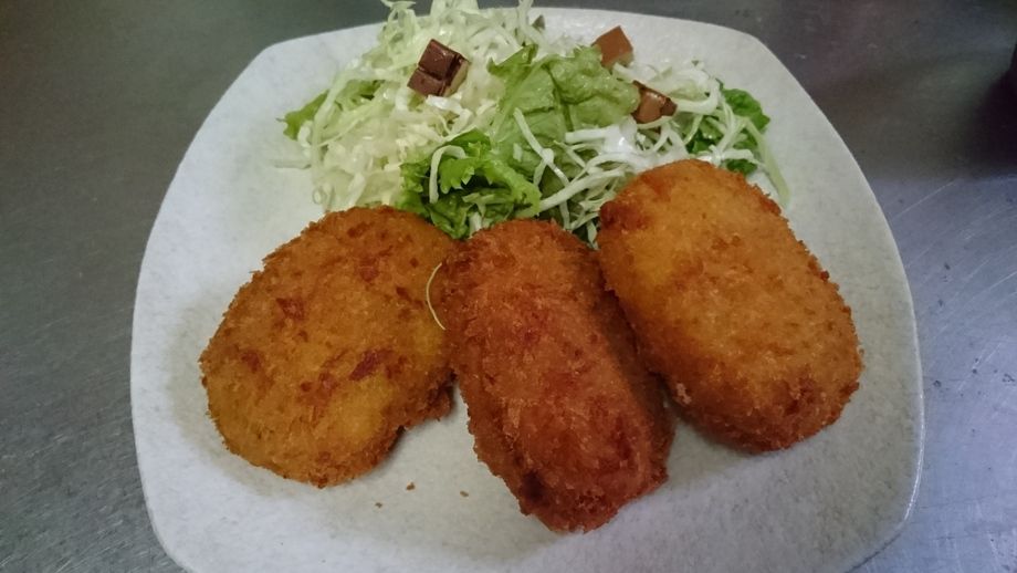コロッケ3種盛り