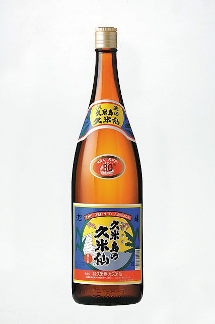 泡盛「久米島の久米仙」（グラス）