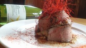 大噴火！ポテトサラダのローストビーフマウンテン