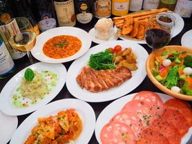 【お料理のみ】ベーシックコース 10品　3500円　お席120分