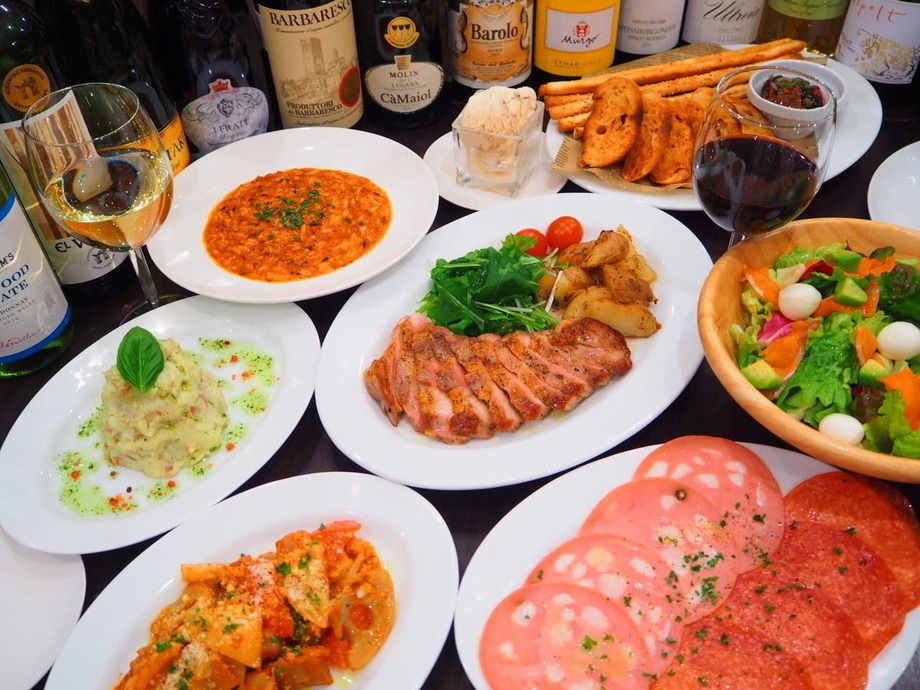 【お料理のみ】カジュアルコース 8品　2500円