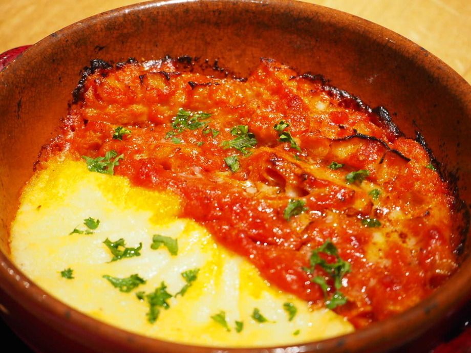 トリッパのトマト煮込み