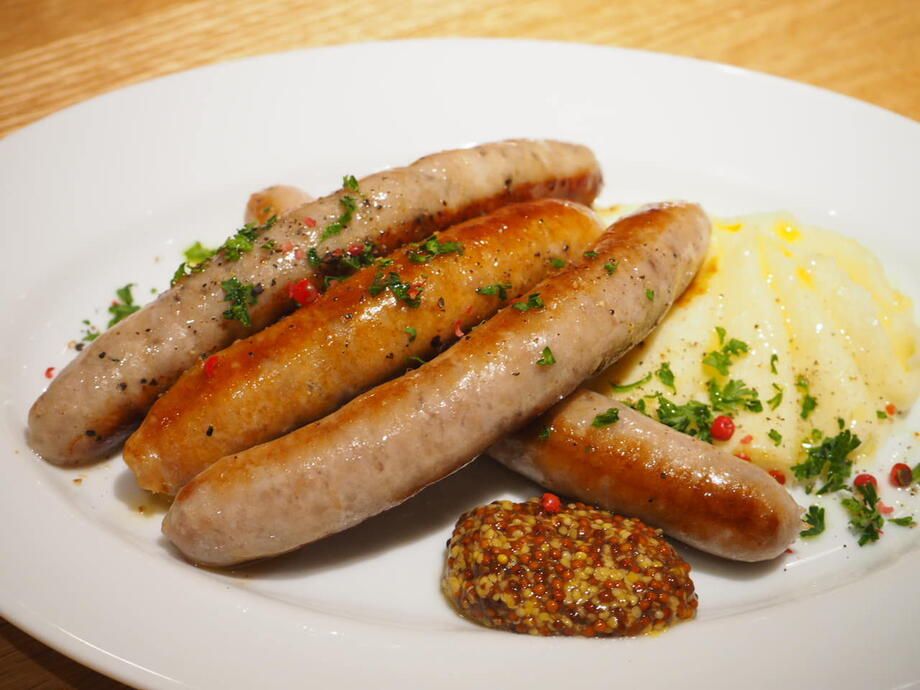 マンガリッツァ豚のソーセージ3種盛り合わせ