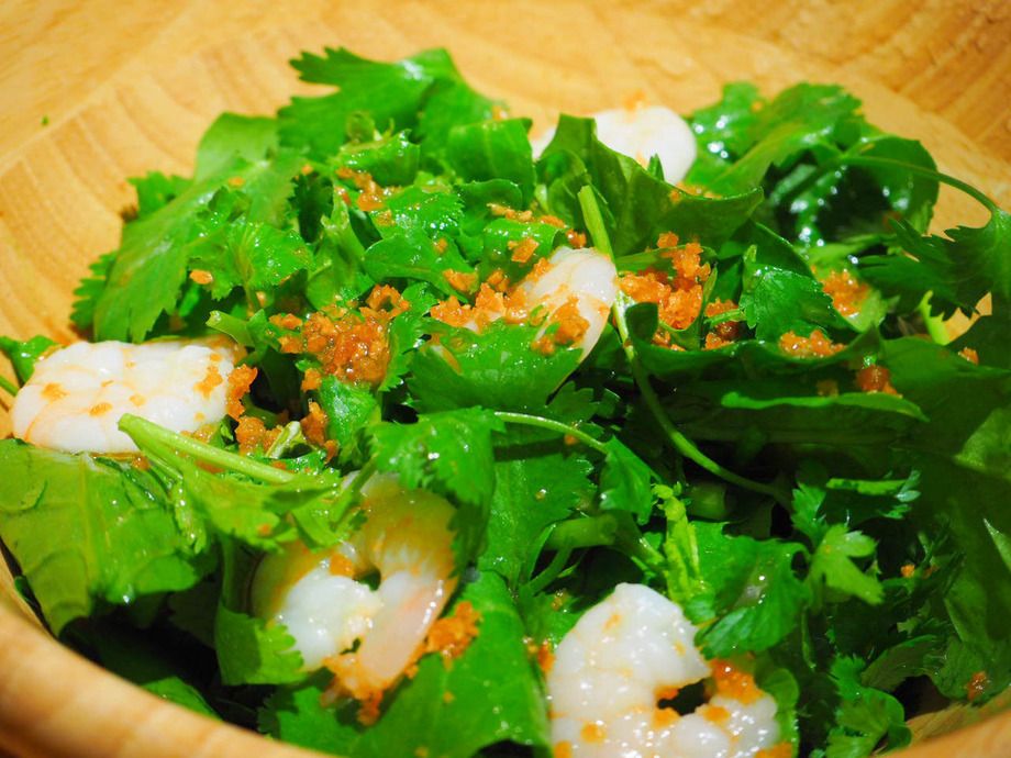 タクチーパクチーサラダ