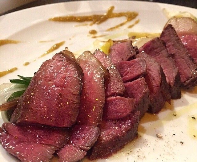 エゾ鹿のステーキ