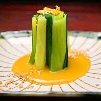 九条葱の辛子酢みそ和え（550円）