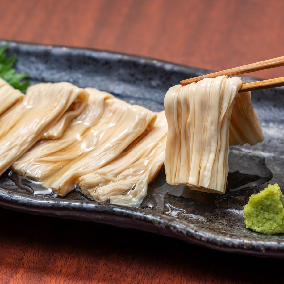 京湯葉の煮浸し（650円）