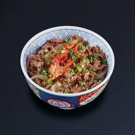 焼きラム丼・キムチのせ