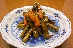 太めのきんぴら