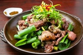 大トロホルモンの京風もつ焼き