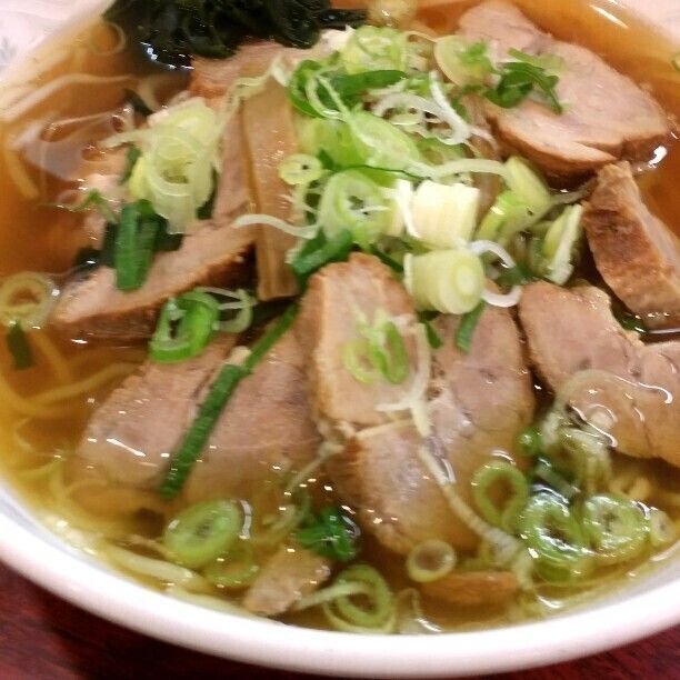 チャーシュー麺（750円）