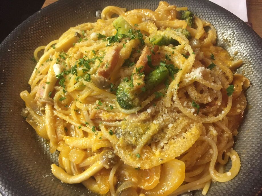 本日の気まぐれパスタ