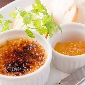 フォア・グラムースのブリュレ仕立て