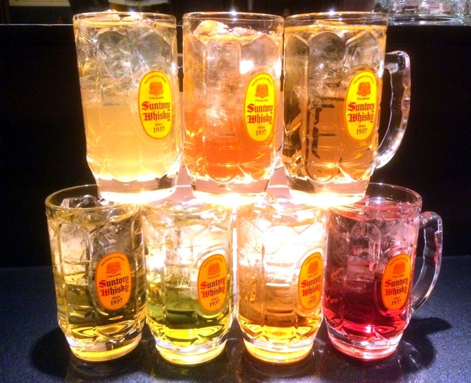 フルーツテイストのハイボール