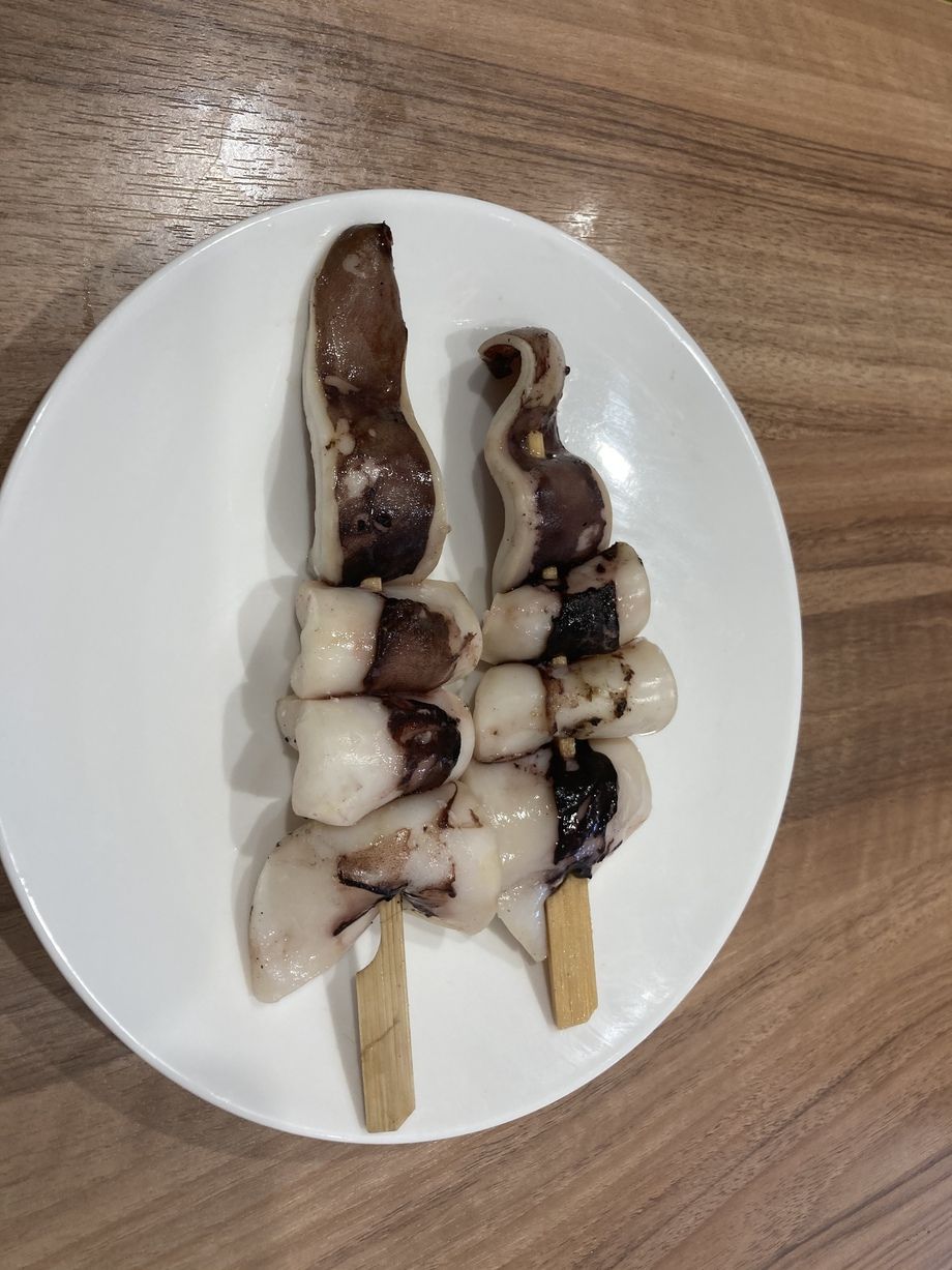 海鮮イカ串（たれ・塩）