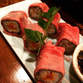 【網焼き】肉巻き寿司　ねぎとろ