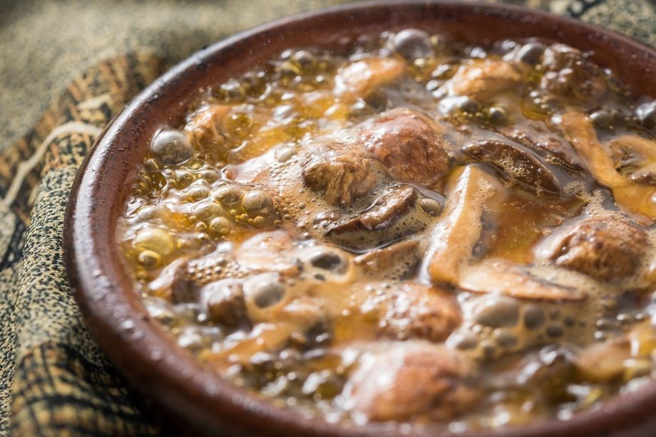 キノコのアヒージョ