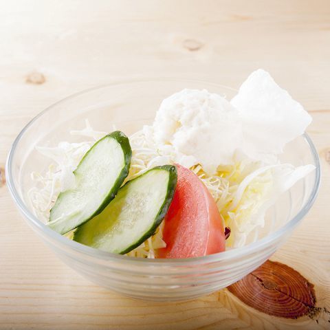 ミニサラダ（200円）