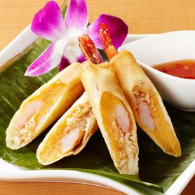 ココナッツシュリンプ春巻き