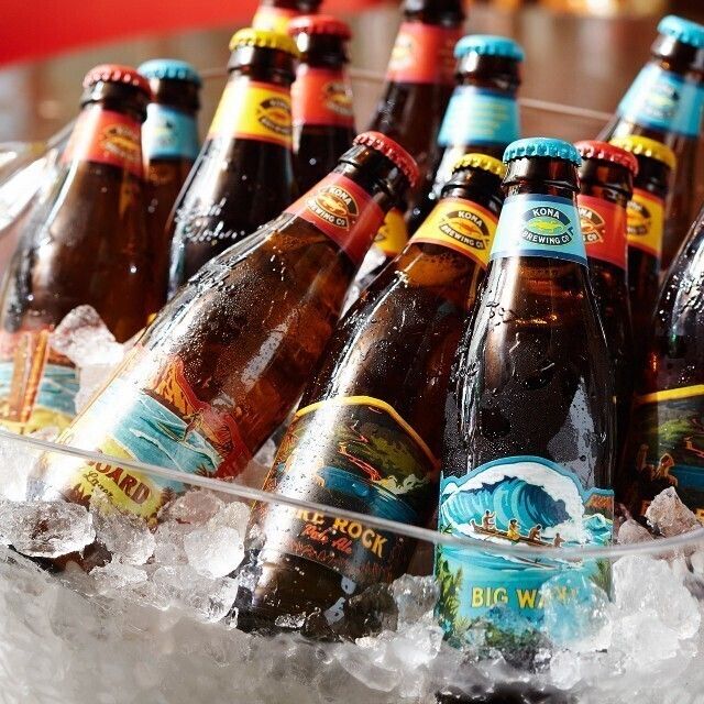 ハワイから届いたハワイアンビール「ＫＯＮＡ　ＢＥＥＲ」